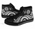 American Samoa High Top Shoes - White Tentacle Turtle 3