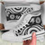 American Samoa High Top Shoes - White Tentacle Turtle 10