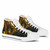 Solomon Islands High Top Shoes - Cross Style Gold Color 8