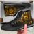 Tuvalu High Top Shoes - Cross Style Gold Color 2