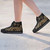 Kosrae High Top Shoes - Gold Tentacle Turtle 3