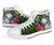 Marshall Islands High Top Shoes - Turtle Plumeria Banana Leaf Crest 8
