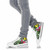 New Caledonia High Top Shoes White - Turtle Plumeria Banana Leaf 9