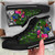 Cook Islands High Top Shoes - Turtle Plumeria Banana Leaf 5