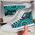 Fiji High Top Shoes - Turquoise Tentacle Turtle Crest 10