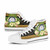 Marshall Islands High Top Shoes - Polynesian Gold Patterns Collection 10 Marshall Islands High Top Shoes - Polynesian Gold Patterns Collection 10