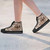 Tonga High Top Shoes - Hibiscus Flowers Vintage Style 3
