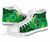 Cook Islands High Top Shoes - Symmetrical Lines 3