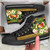 Tonga High Top Shoes - Polynesian Gold Patterns Collection 2