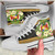 Tonga High Top Shoes - Polynesian Gold Patterns Collection 7