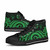 Niue High Top Shoes - Green Tentacle Turtle 3
