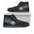 Hawaii High Top Shoes - Plumeria Flowers Style 1