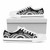 Marshall Islands Low Top Canvas Shoes - White Tentacle Turtle Crest 5