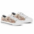 Yap Low Top Shoes - Hibiscus Flowers Vintage Style 3