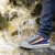 Marshall Islands Flag Low Top Canvas Shoes - Flag With Patterns 3