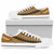Polynesian Low Top Shoes - Gold Black Version 2
