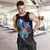 Yap State Men Tank Top - Plumeria Flowers Style 2