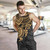 American Samoa Polynesian Men Tank - Gold Turtle 5