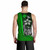 Federated States of Micronesia Men Tank Top Green - Turtle With Hook 4