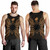 Nauru Polynesian Men Tank Top Map Gold 3