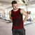 Society Islands Men Tank Top - Polynesian Chief Red Version 4