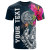 American Samoa Custom Personalised T-Shirt - Summer Vibes 1