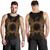 Northern Mariana Islands Polynesian Men Tank Top Map Gold 3