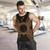 Northern Mariana Islands Polynesian Men Tank Top Map Gold 4