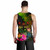 Fiji Polynesian Personalised Men Tank Top - Hibiscus and Banana Leaves 3
