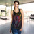 Solomon Islands Women Racerback Tank - Butterfly Polynesian Style 4