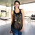 American Samoa Polynesian Women Racerback Tank - Eagle Coat Of Arms 4