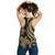 American Samoa Women Racerback Tank - Gold Tentacle Turtle 3