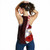 Niue Polynesian Custom Personalised Women Racerback Tank - Coat Of Arm With Hibiscus 3