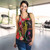 Chuuk State Women Racerback Tank - Tropical Hippie Style 3