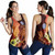 Northern Mariana Islands Custom Personalised Women Racerback Tank - Tribal Tuna Fish 4