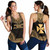 Wallis And Futuna Women Racerback Tank - Polynesian Chief Gold Version 3