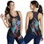 Nauru Women Racerback Tank - Plumeria Flowers Style 1