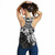 Cook Islands Polynesian Racerback Tank (Women) - White Turtle 3