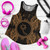 Chuuk Polynesian Women Tank Top Map Gold 5
