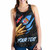 Fiji Personalised Women Racerback Tank - Fiji In Me (Black) 2