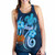 Papua New Guinea Women Racerback Tank - Turtle and Tribal Tattoo Of Polynesian 5