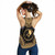 Yap Women Racerback Tank - Polynesian Chief Gold Version 2