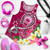 Samoa Custom Personalised Women Racerback Tank - Turtle Plumeria (Pink) 1