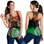 Vanuatu Women Racerback Tank Polynesian Palm Tree Flag 1