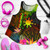 The Philippines Polynesian Women Racerback Tank - Hibiscus and Banana Leaves 1