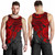 Polynesian Tank Top (Men) - Polynesian Red Turtle 3