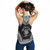 Niue Women Racerback Tank - Polynesian Chief Black Version 2