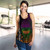American Samoa Women Racerback Tank - AS Seal Rocket Style 4