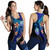 Tahiti Custom Personalised Women Racerback Tank - Vintage Tribal Mountain 4