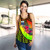 Samoa Women Racerback Tank - Polynesian Hook And Hibiscus (Reggae) 3